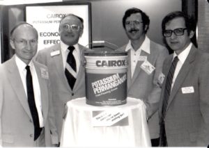 Carus Exhibiting at a Tradeshow in 1982